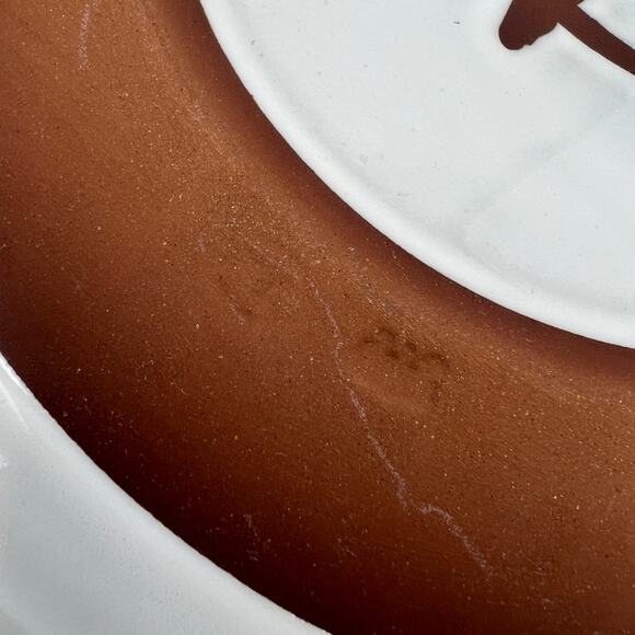 Stephen Pearce Pottery Apple & Arrow Plate 11" Rustic Dinnerware - Picture 3 of 5